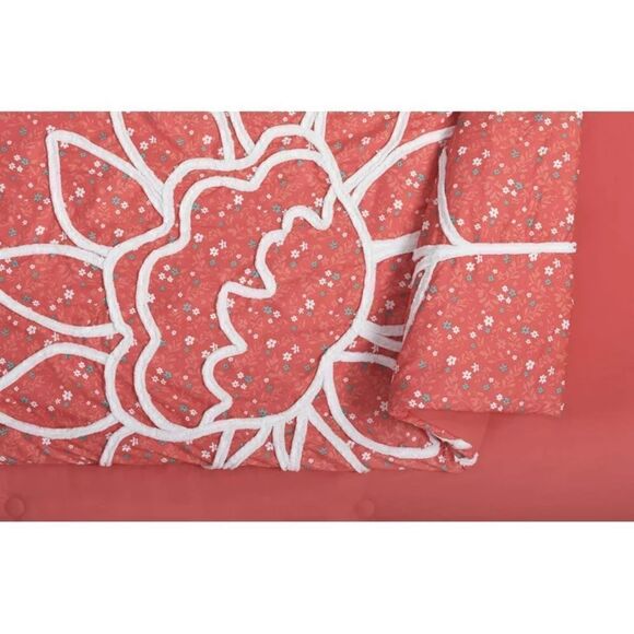 Full/Queen š¦ New Pioneer Woman Tufted FloralāComforterāBeddingāSet,āFull/Queen - Picture 6 of 11
